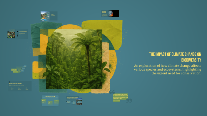 The Impact of Climate Change on Biodiversity by Arief Ibadurachman on Prezi