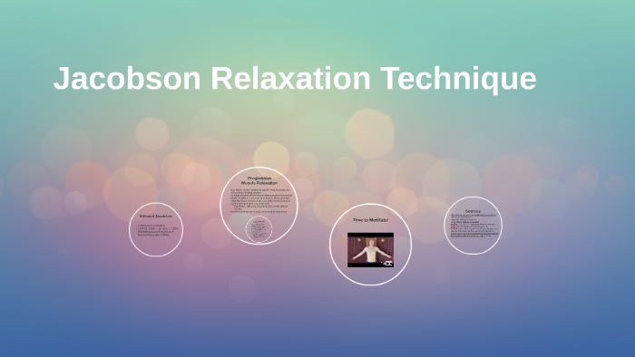 What is Jacobson's Relaxation Technique?