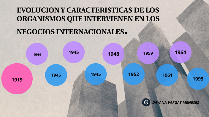 Evolucion Y Caracteristicas De Los Organismos Que Intervienen En Los Negocios Internacionales 4776