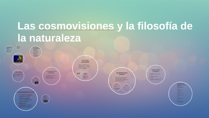 Las Cosmovisiones Y La Filosofia De La Naturaleza By Jorge Mira