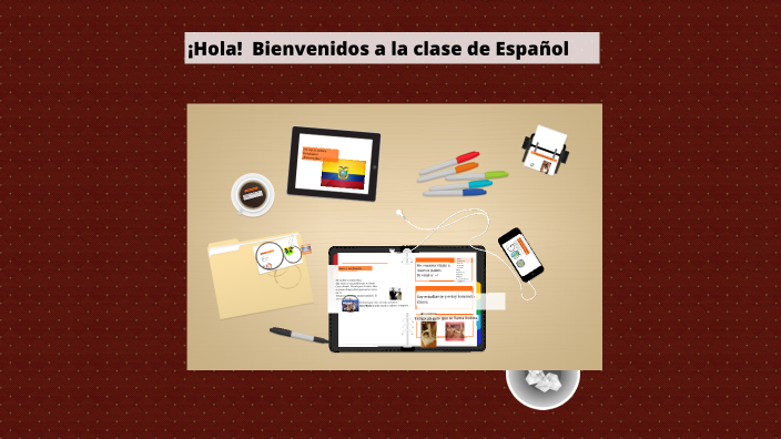 ¡Hola! Bienvenidos a la clase de español by kelly fernandez on Prezi