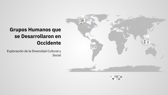 Grupos Humanos que se Desarrollaron en Occidente by Melani Morales