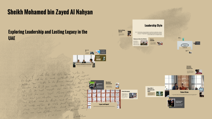 Sheikh Mohamed bin Zayed Al Nahyan by Muhammad Durri on Prezi