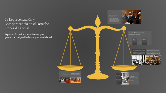 La Representación y Comparecencia en el Derecho Procesal Laboral by ...