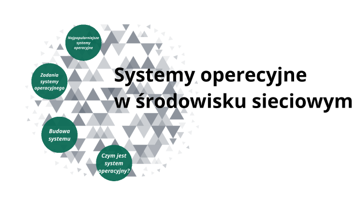 Systemy operacyjne w środowisku sieciowym by Aneta Jaskuła on Prezi