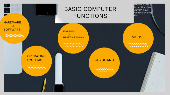 BASIC COMPUTER FUNCTIONS by Aryan Bhargava on Prezi