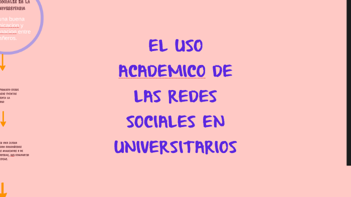EL USO ACADEMICO DE LAS REDES SOCIALES EN UNIVERSITARIOS by Melissa ...