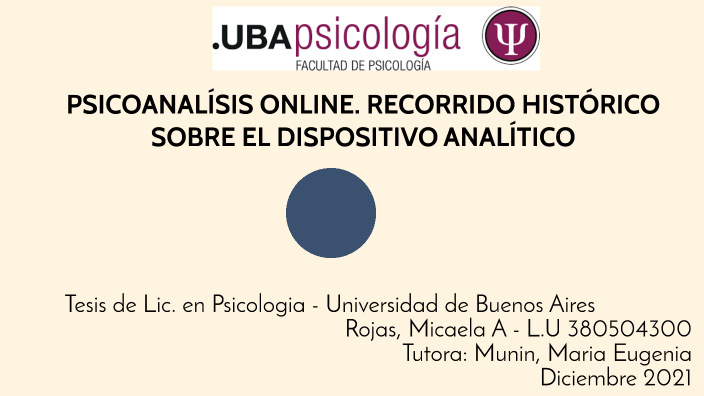 TESIS DE GRADO - ROJAS, MICAELA A by Micaela Rojas on Prezi