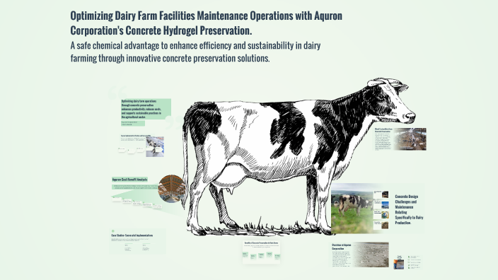 Optimizing Dairy Farm Operations with Aquron Corporation's Concrete ...