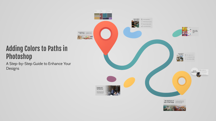 Red Color Path Copy Adding Colors to Paths in Photoshop by Аня Лупашко on Prezi