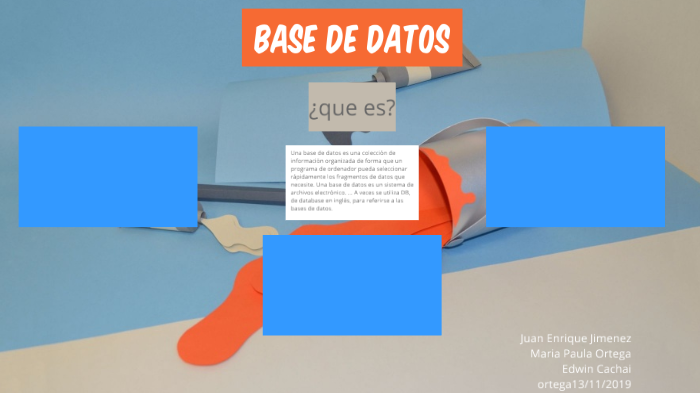 mapa base de datos by Juan Enrique Jimenez Uribe on Prezi