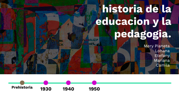 Historia De La Educación Y La Pedagogía By Mery Pianeta On Prezi