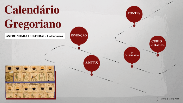 CALENDÁRIO GREGORIANO by Maria Freire Carvalho on Prezi