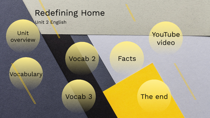 Redefining Home by J R on Prezi