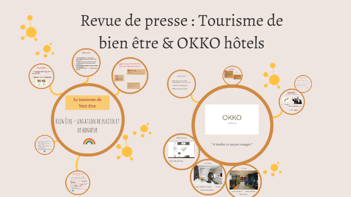 Le tourisme de bien être by on Prezi
