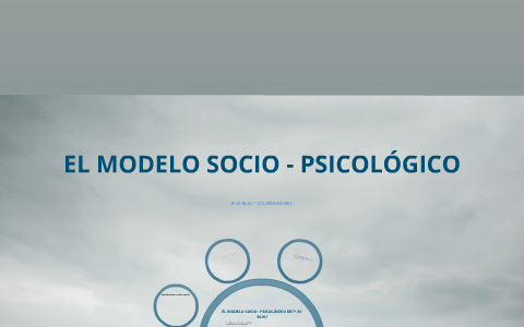 El modelo socio-psicologico by Nelson Rodriguez Acuna