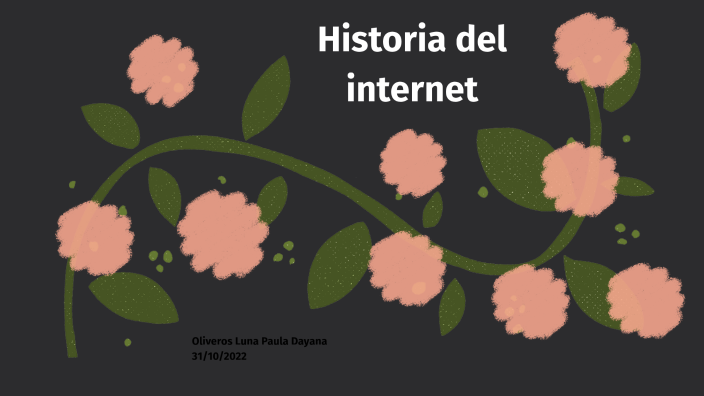 historia del internet by Dayana Oliveros on Prezi