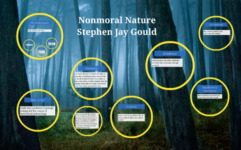 stephen jay gould nonmoral nature
