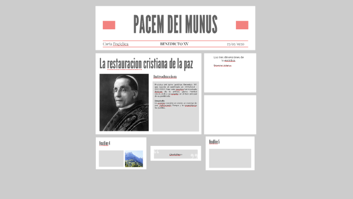 PACEM DEI MUNUS by Wuiqui Correa