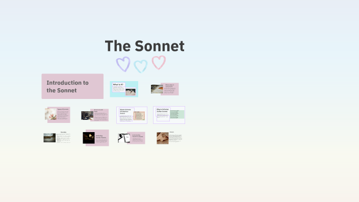 The Sonnet by Emily Shipley on Prezi