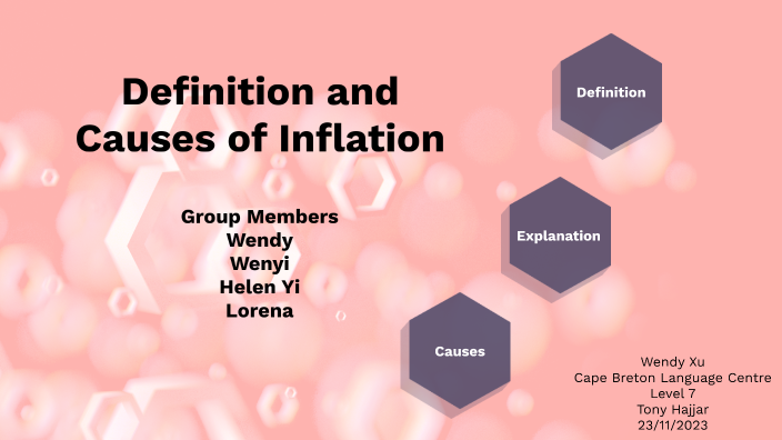 Definition and Causes of Inflation by Wendy Xu on Prezi