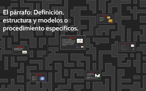 El parrafo: Definición, estructura y modelos o procedimiento by Estefany  Zuluaga S