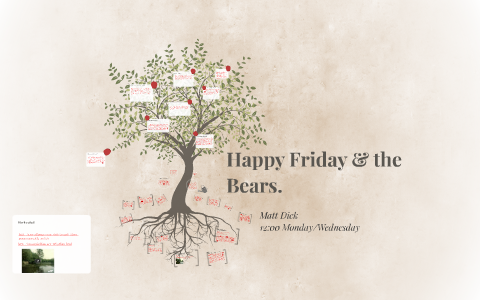 Happy Friday & The Bears. by Matt Dick