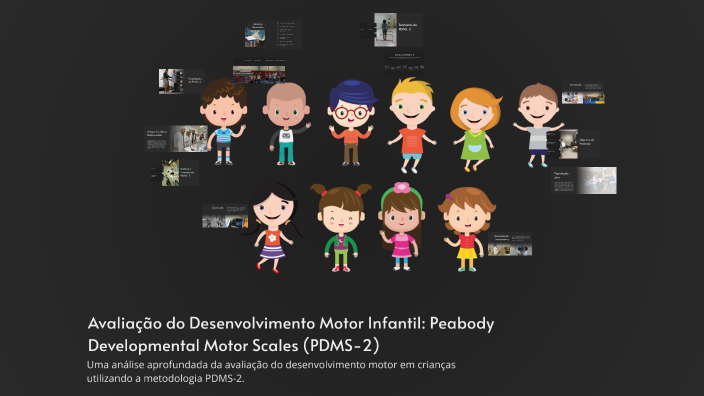 Avaliação do Desenvolvimento Motor Infantil: Peabody Developmental ...