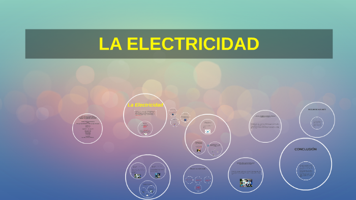 LA ELECTRICIDAD by Rodolfo Rendón Cox on Prezi