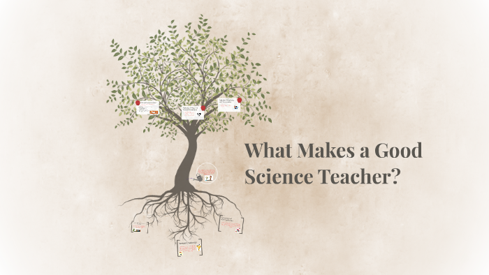 What Makes A Good Science Teacher