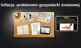Inflacja -problemem gospodarki światowej