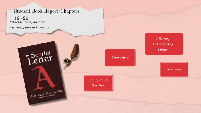 The Scarlet Letter by SETHANI COLES on Prezi