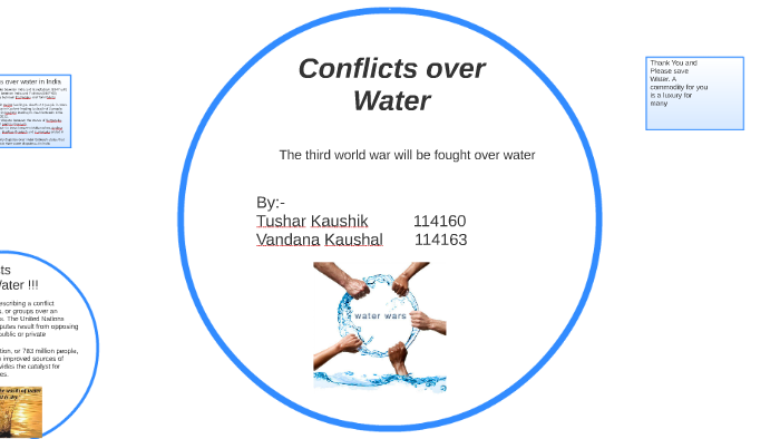 essay on water conflicts