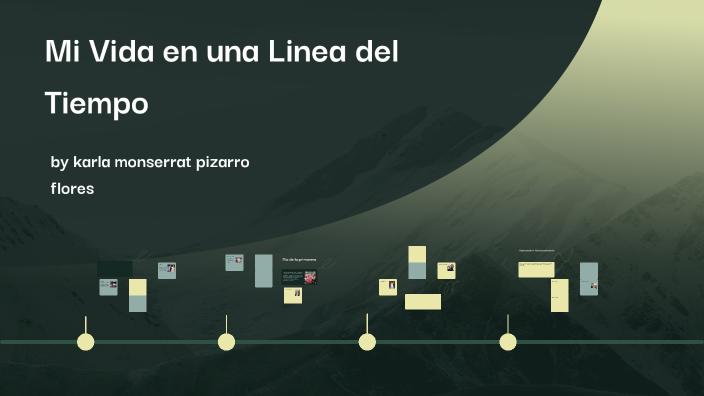 Mi Vida en una Linea del Tiempo by Karla Pizzarro on Prezi