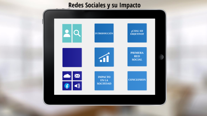 Las redes sociales y su impacto by André García on Prezi