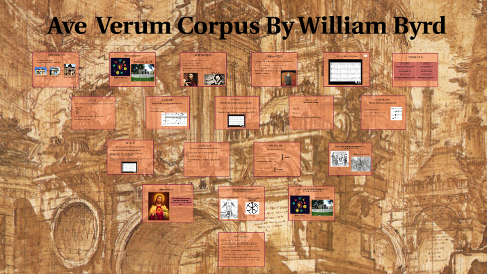 Ave Verum Corpus By William Byrd By Samie Chiriso
