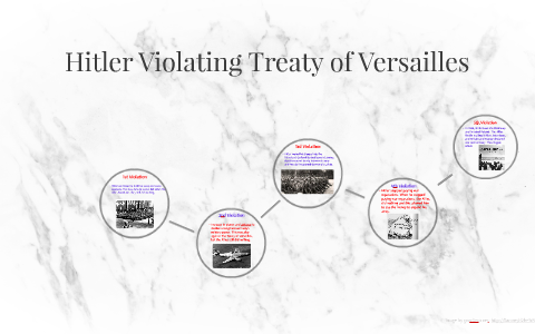 How Hitler Violated the Treaty of Versailles by on Prezi