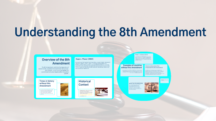 The 8th Amendment by Maurice Hudson on Prezi