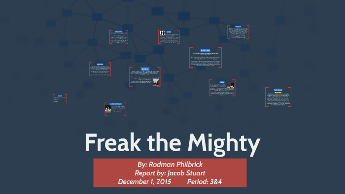 Freak The Mighty Conflict Chart