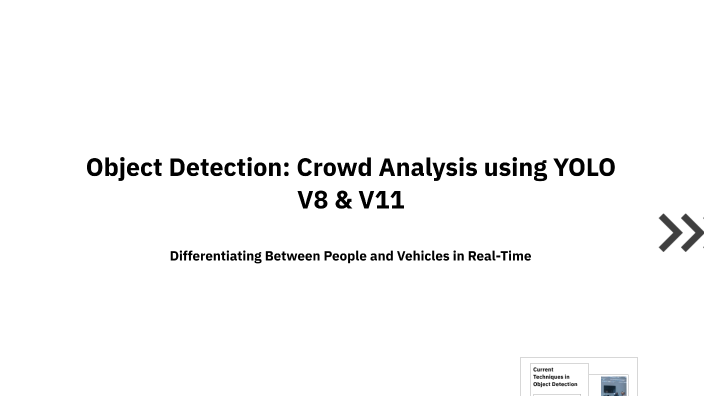 Object Detection: Crowd Analysis using YOLO V8 & V11 by Keyah Gandhi on ...