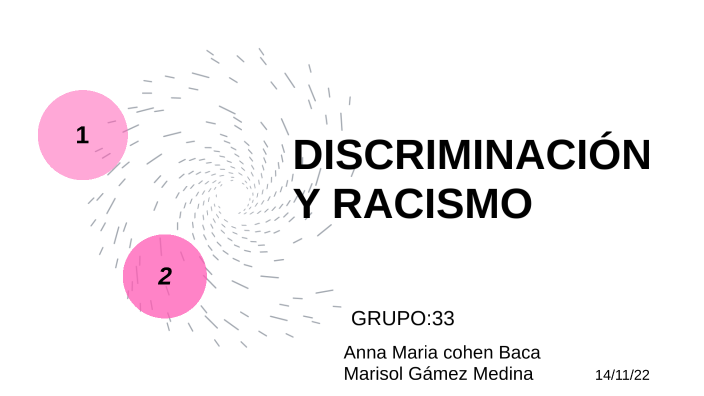 Discriminacion y racismo by Marisol Gamez on Prezi