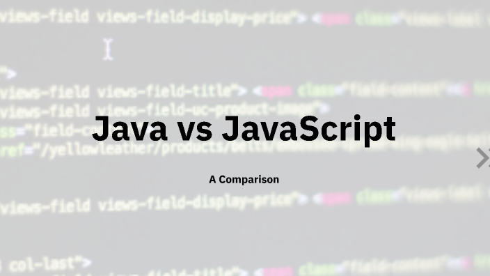 Java vs JavaScript by Aulona Krasniqi on Prezi