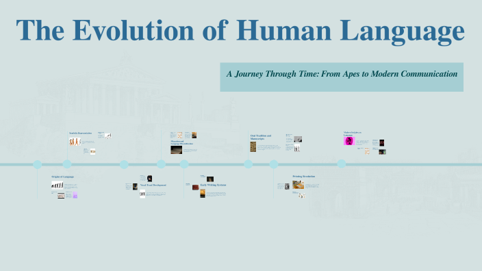 The Evolution of Human Language by kassie pelon on Prezi