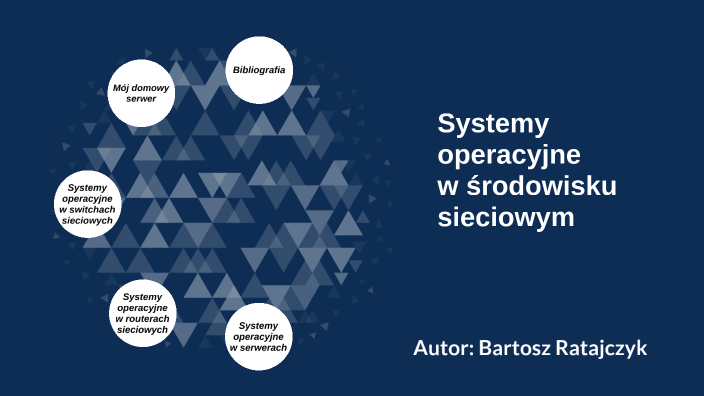 Systemy operacyjne w środowisku sieciowym by Bartek Czyk on Prezi
