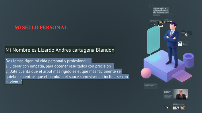 Presentación Personal y Profesional by lizardo blandon on Prezi