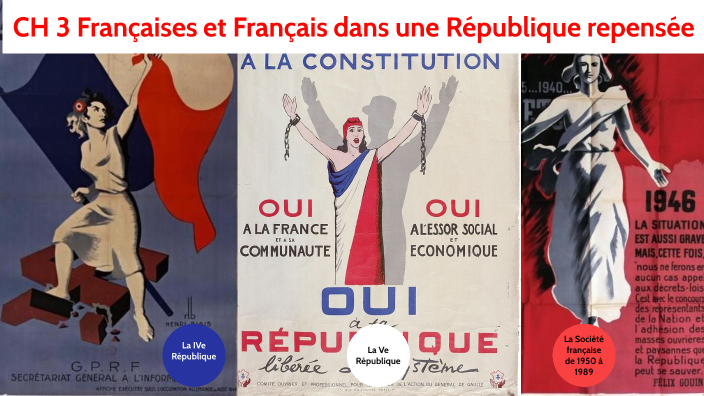 Page De Garde Français Et Française Dans Une République Repensée