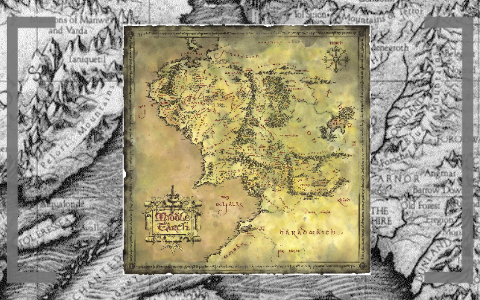 Map Of MiddleEarth by Michał Gawor on Prezi