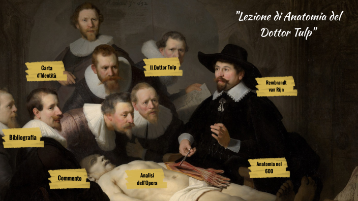 Lezione di anatomia del dottor Tulp by Luca Bellintani on Prezi