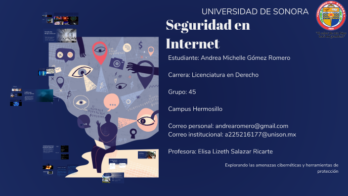 Seguridad en Internet by Andrea Romero on Prezi