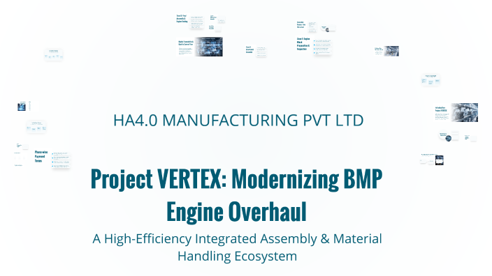 Project VERTEX: Modernizing BMP Engine Overhaul by Vikram Bakshi on Prezi